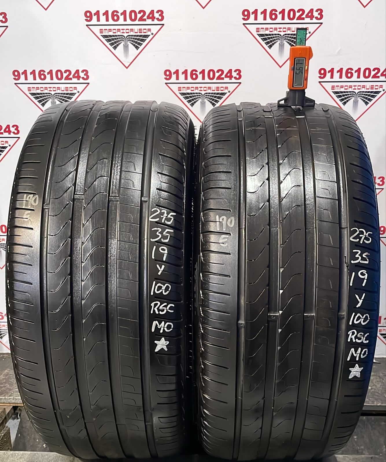 PIRELLI CINTURATO P7 USADO  275/35 R19 100 Y